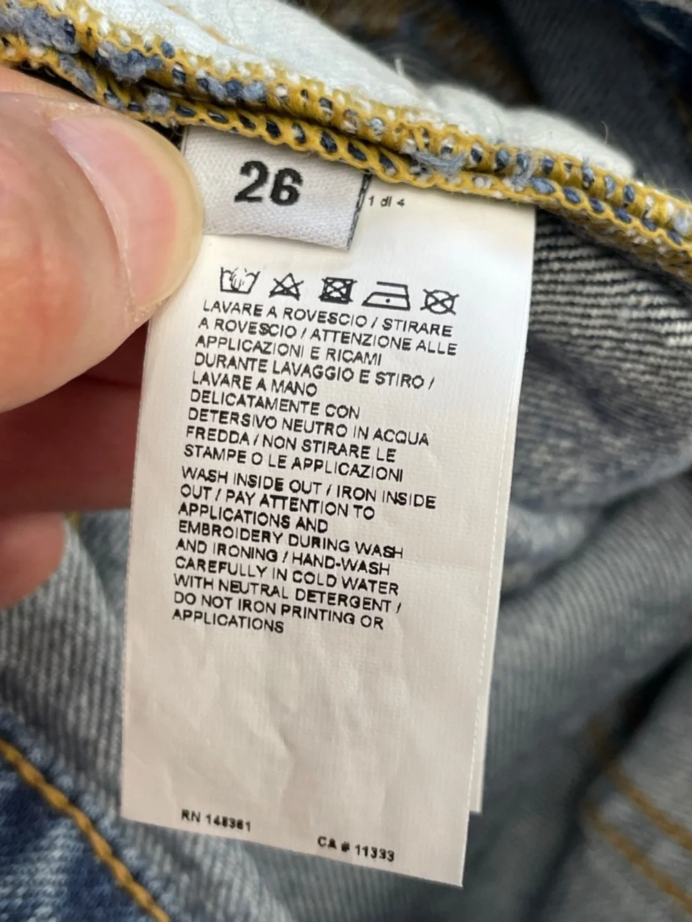 NWT P Jean Christie Celestial Chain Star Kick Crop Flare Jeans Sz 26